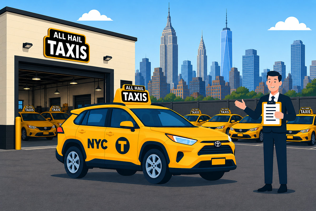 How to rent a taxi in NYC